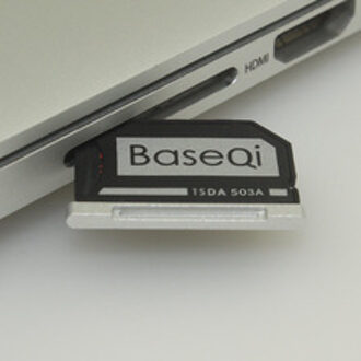 Baseqi Voor Macbook Pro Retina15'' Model Mid /Begin Aluminium Minidrive Micro Sd Adapter Kaartlezer 503A