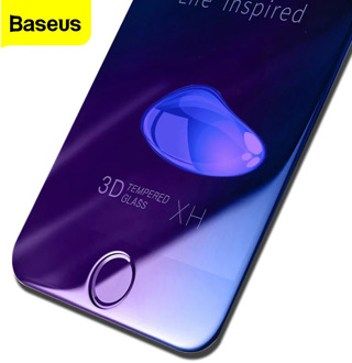 Baseus 0.23MM Screen Protector Tempered Glass For iPhone 8 7 6 6s s Plus 8plus 7plus Soft 3D Curved Cover Screen Protection Film