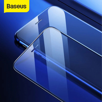 Baseus 0.3mm Thin Protective Glass For iPhone 7 8 6 6s Screen Protector 9H Full Coverage Tempered Glass For iPhone X XS MAX