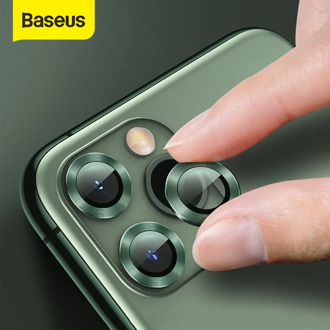 Baseus 0.4mm Rear Camera Ring For iPhone 11 Camera Lens Screen Protector for iPhone 11 Pro Max Glass Back Cover Protection Case