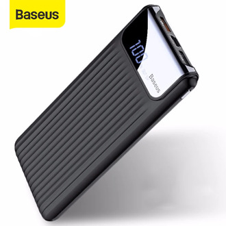 Baseus 10000mAh Power Bank Quick Charge 3.0 USB External Battery Pack QC3.0 Portable Charger Powerbank with Digital Display