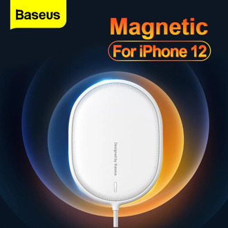 Baseus 15W Qi Magnetic Wireless Charger For iPhone 12 11 Pro Max Mini Induction PD Fast Wireless Charging Pad For Xiaomi Samsung