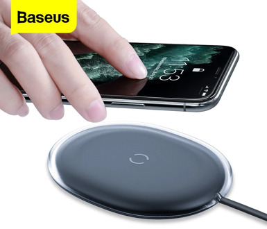 Baseus 15W Qi Wireless Charger For iPhone 11 Pro 8 Plus Induction Fast Wireless Charging Pad For Airpods Pro Samsung Xiaomi mi 9