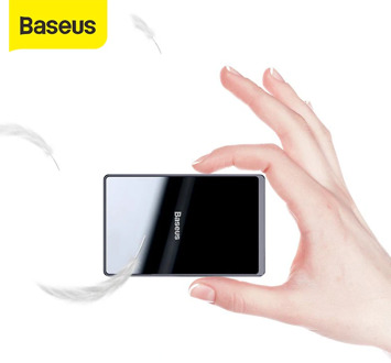 Baseus 15W Qi Wireless Charger Portable Ultra Thin Wireless Charging Pad for iPhone 11 Pro X XS XR 8 Samsung S10 S9 Xiaomi mi 9