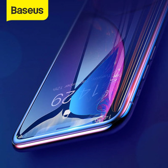 Baseus 2Pcs 0.23mm Full Coverage Tempered Glass For iPhone 12 Pro Max 12 Screen Protector Thin Protective Glass For iPhone XR
