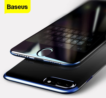 Baseus 2Pcs Screen Protector For iPhone 7 8 Plus 0.23mm Anti-peeping Full Cover 3D Protective Tempered Glass Flim For iPhone 7 8