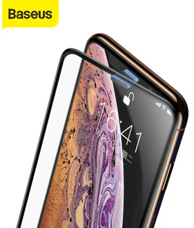 Baseus 3D Screen Protector For iPhone XR 0.3mm Ultra Thin Protective Glass For iPhone Xs X Xs Max 7 8 Tempered Glass Front Film