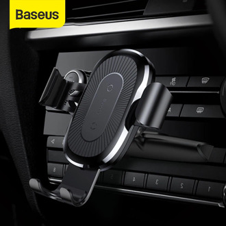 Baseus CD Slot Car Wireless Charger For iPhone X Xr Xs Max 10W Fast Wireless Charger Car Phone Holder For Samsung S9 S8