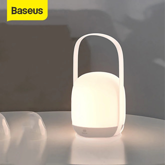 Baseus Handle Night light Touch Dimmable Lantern Portable Table Lamp Reading Lamp 3000-5000K Rechargeable USB LED Light
