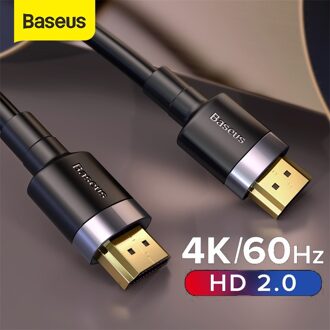 Baseus Hdmi-Compatibel 4K Hd 2.0 Kabel Cord Voor PS4 Tv Monitor 4K Splitter Switch Box Extender 60Hz Video Cabo Kabel 4K Hd 1m