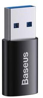 Baseus Ingenuity USB-A naar USB-C OTG-adapter - Zwart