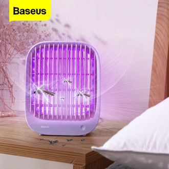Baseus Mosquito Killer Lamp UV Light Electronic Insect Killer Bug Zapper Flies Trap Lamp Electric Shock Anti Mosquito USB Light