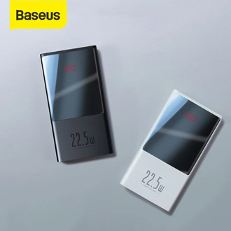 Baseus Power Bank 10000mAh / 20000mAh USB C PD Fast Charging Powerbank Portable External Battery Charger With LED Display