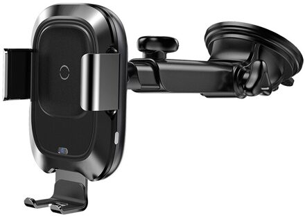 Baseus Qi Draadloze Autolader Voor Iphone Snelle Draadloze Opladen Auto Mount Voor Samsung Infrarood Inductie Auto Telefoon Houder Stand