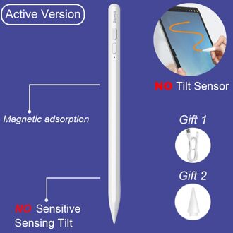 Baseus Stylus Pen Voor Ipad Pro 12.9 11 Air Mini Tablet Touch Screen Stylus Potlood Voor Iphone Samsung xiaomi Telefoon Pen Active nee Tilt Sense