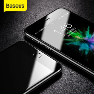 Baseus Tempered Glass For iPhone 8 8 Plus Screen Protector Ultra Thin 9H Protective Glass For iPhone 7 7 Plus Full Coverage Film