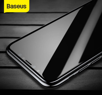 Baseus Tempered Glass For iPhone XS Screen Protector For iPhone 11 Full Coverage Glass For iPhone XR Front Film Cover Thin Film