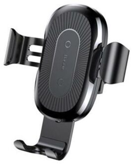 Baseus Wireless Charger Gravity Car Mount Universal Accessories Black/Silver - small