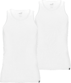 basic 2p tank top - Sportonderbroek - Heren - white - S