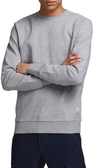 Basic Crew-neck Sweatshirt Heren Grijs - L