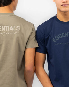 Basic curve t-shirt Blauw - 140