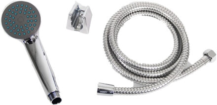 Basic douchekop met 1-straal functie met doucheslang van 1.5 m