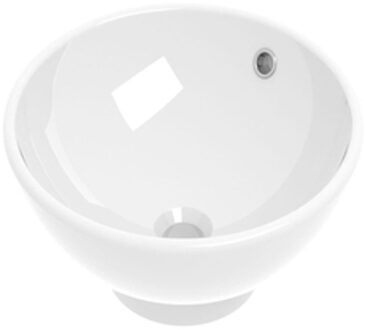 BASIC LINE Basic-Line waskom - 40x40x15cm - rond - porselein wit glans 0300200B