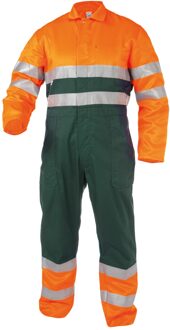 BASIC LINE Limoges | Overall Oranje/Groen - XL