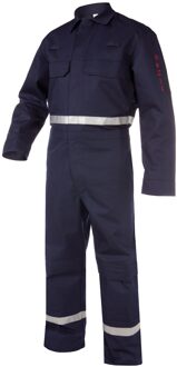BASIC LINE Overalls Vlamvertragend Antist. BASIC LINE DENIS Overall Vlamvertragend Antistatisch MarineblauwXXL