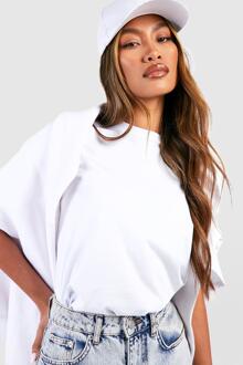 Basic Oversized T-Shirt, White - 40