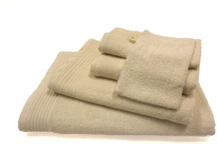 Basic pakket badtextiel 450 gram Creme - 18 stuks