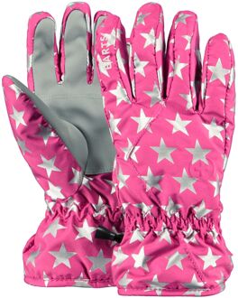 Basic Skigloves Kids - Winter Handschoenen - Maat 5 - Berry Stars