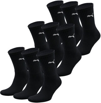 Basic Sport Sokken (9-pack)  Sokken (regular) - Maat 39-42 - Unisex - zwart