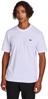 Basic Sportshirt - Maat M  - Mannen - wit