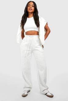 Basic Straight Leg Jogger, Ash Grey - XL