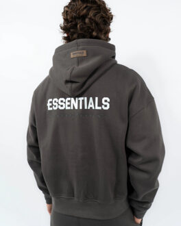 Basic zipper trainingspak Grijs - XS