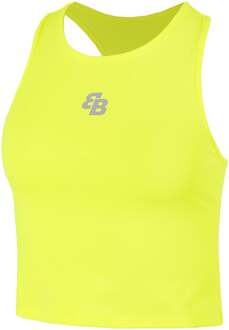 Basica Corta Tanktop Dames-Geel - S,M,L,XL