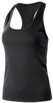 Basica Tanktop Dames-Zwart,Wit - XL