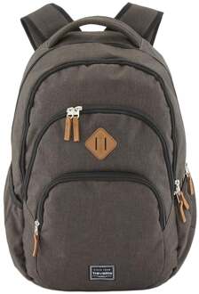 Basics Backpack Melange brown backpack Bruin - H 45 x B 31 x D 16