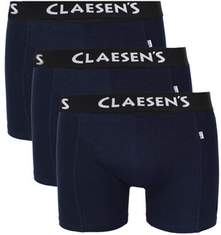 Basics boxers (3-pack) - heren boxers lang - blauw -  Maat: XXL