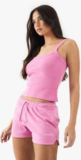 Basics Dikke Binding Rib Tank Top, Pink - 42