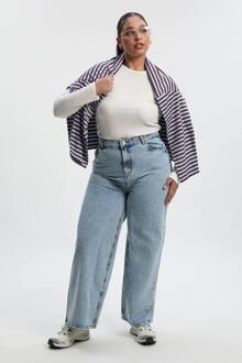 Basics Plus Jeans Met Rechte Pijp, Light Wash - 44