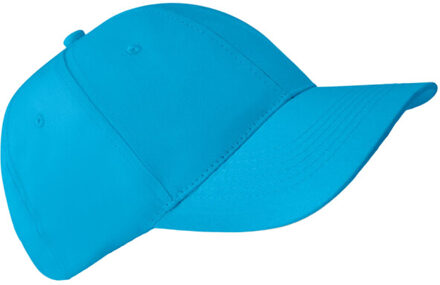 Basie 6 paneel baseball cap Blauw - One size