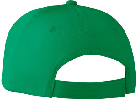 Basie 6 paneel baseball cap Groen - One size