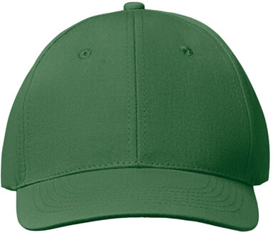 Basie 6 paneel baseball cap - maat One size Groen