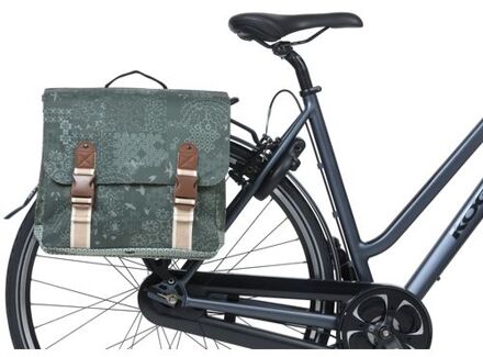 Basil Bohème MIK - dubbele fietstas - 50 liter - groen