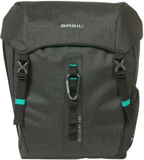 Basil Dubbele fietstas Basil Discovery 365D - 18 liter - black melee