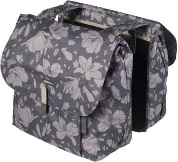 Basil Dubbele fietstas Basil Magnolia 35 Liter - Blackberry