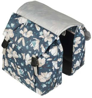 Basil Dubbele fietstas Basil Magnolia 35 liter - Teal Blue
