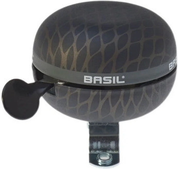 Basil Fietsbel Noir 60 mm Staal Zwart